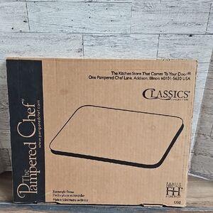 Pampered Chef Classics Rectangular Stoneware